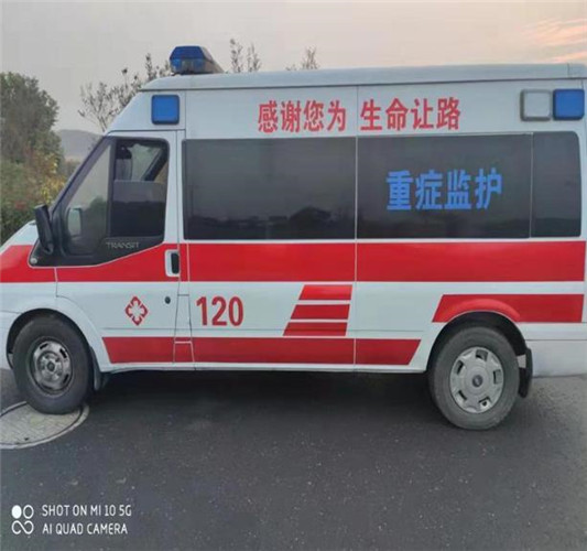 绩溪救护车出租服务案例3
